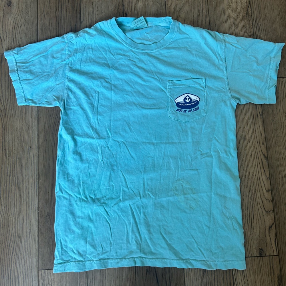 Comfort Colors Sky Blue Tee
